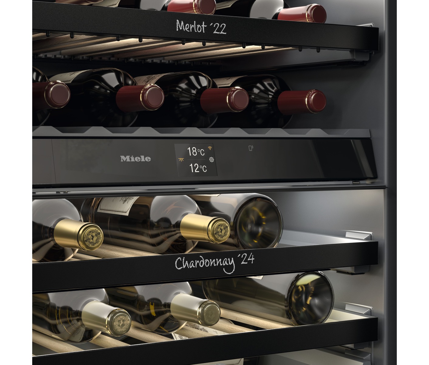 Miele KWTUS 7074 F obsw Integreret vinkøleskab