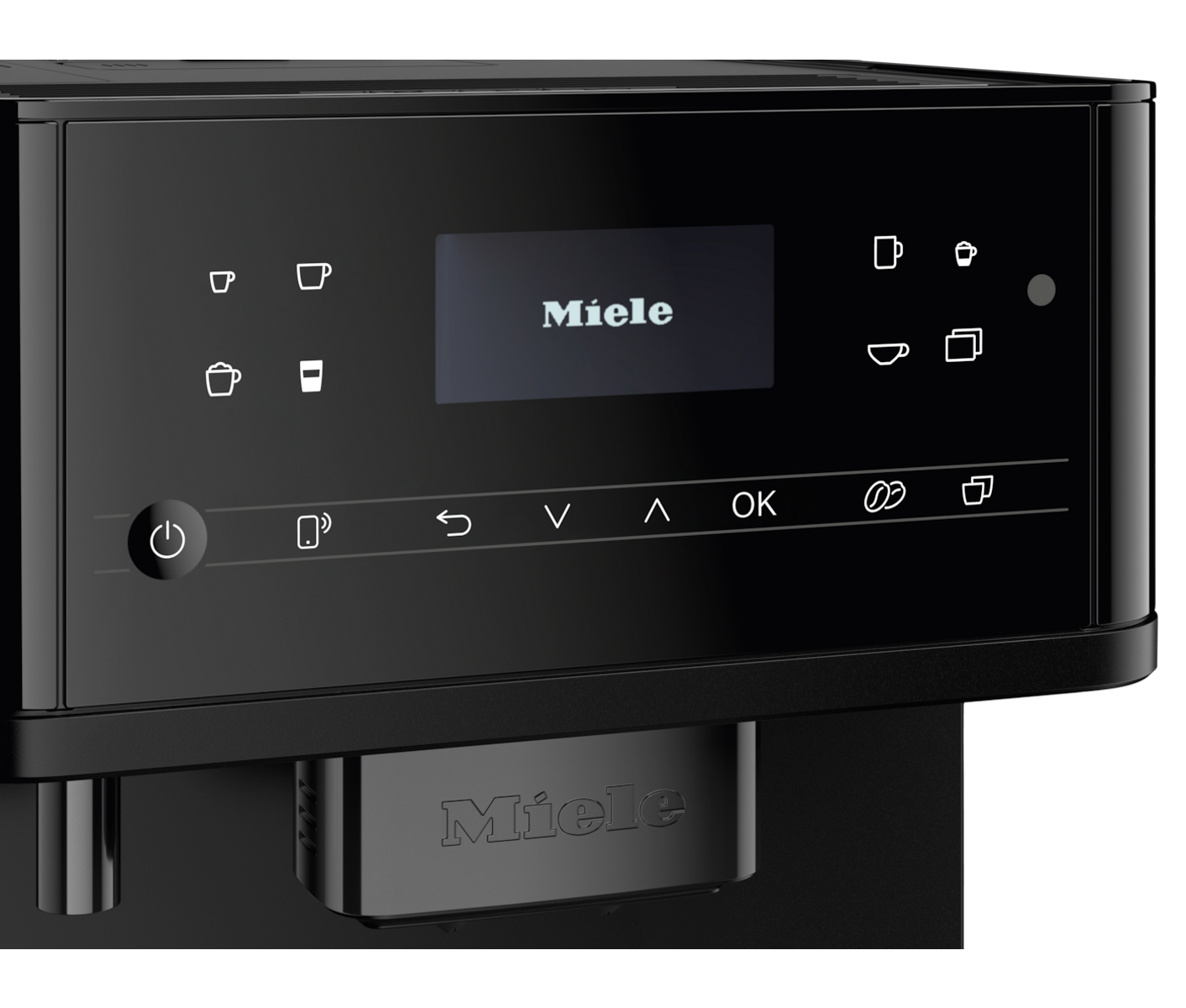 Miele CM 6360 125 Edition obsidiansort mat espressomaskine