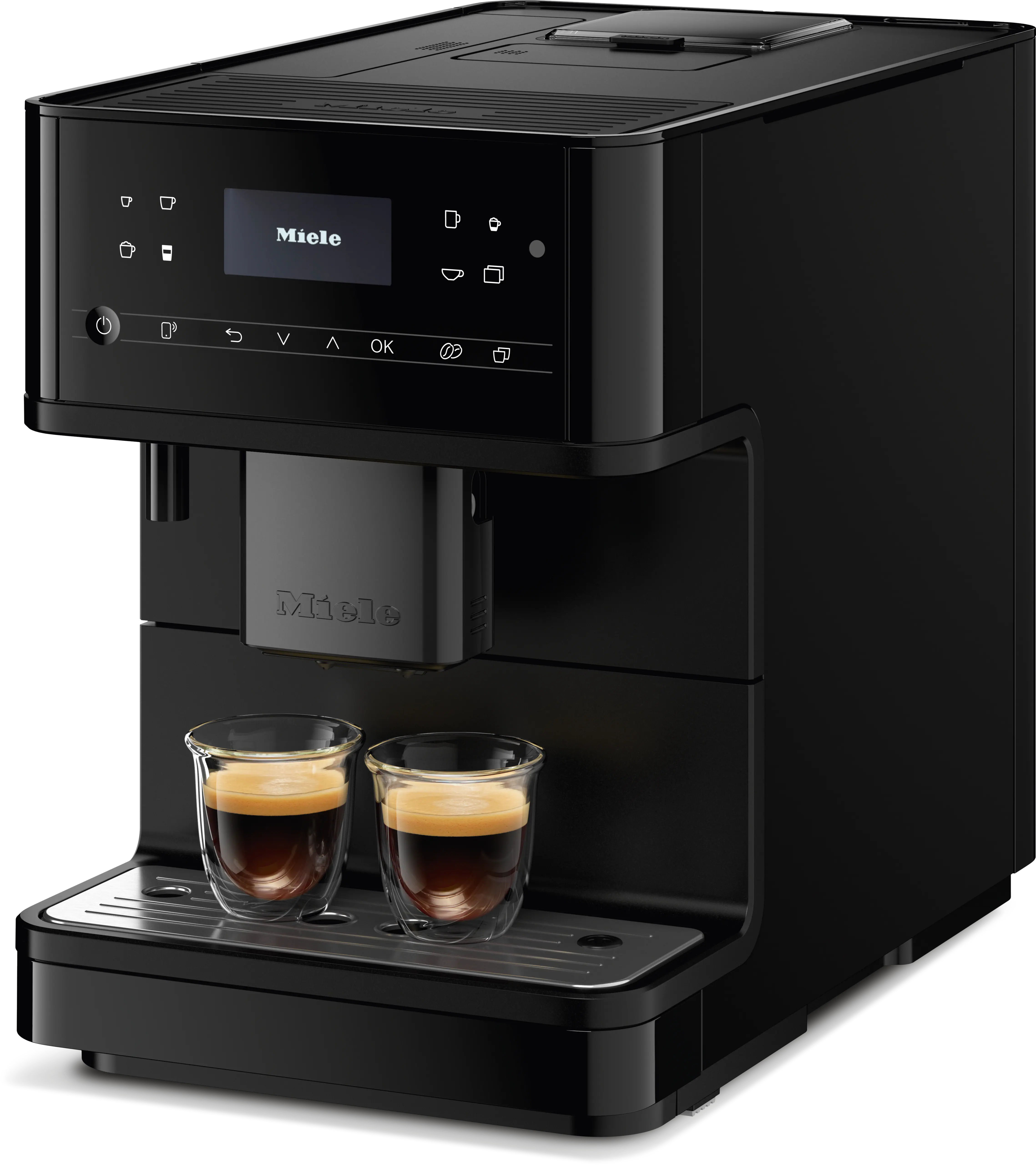 Miele CM 6360 125 Edition obsidiansort mat espressomaskine