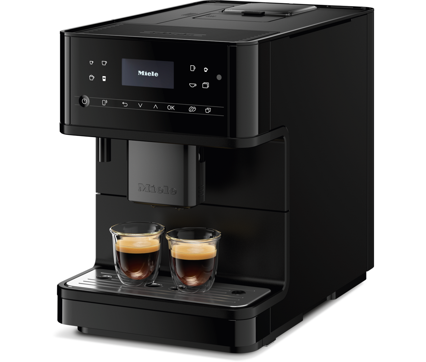Miele CM 6360 125 Edition obsidiansort mat espressomaskine