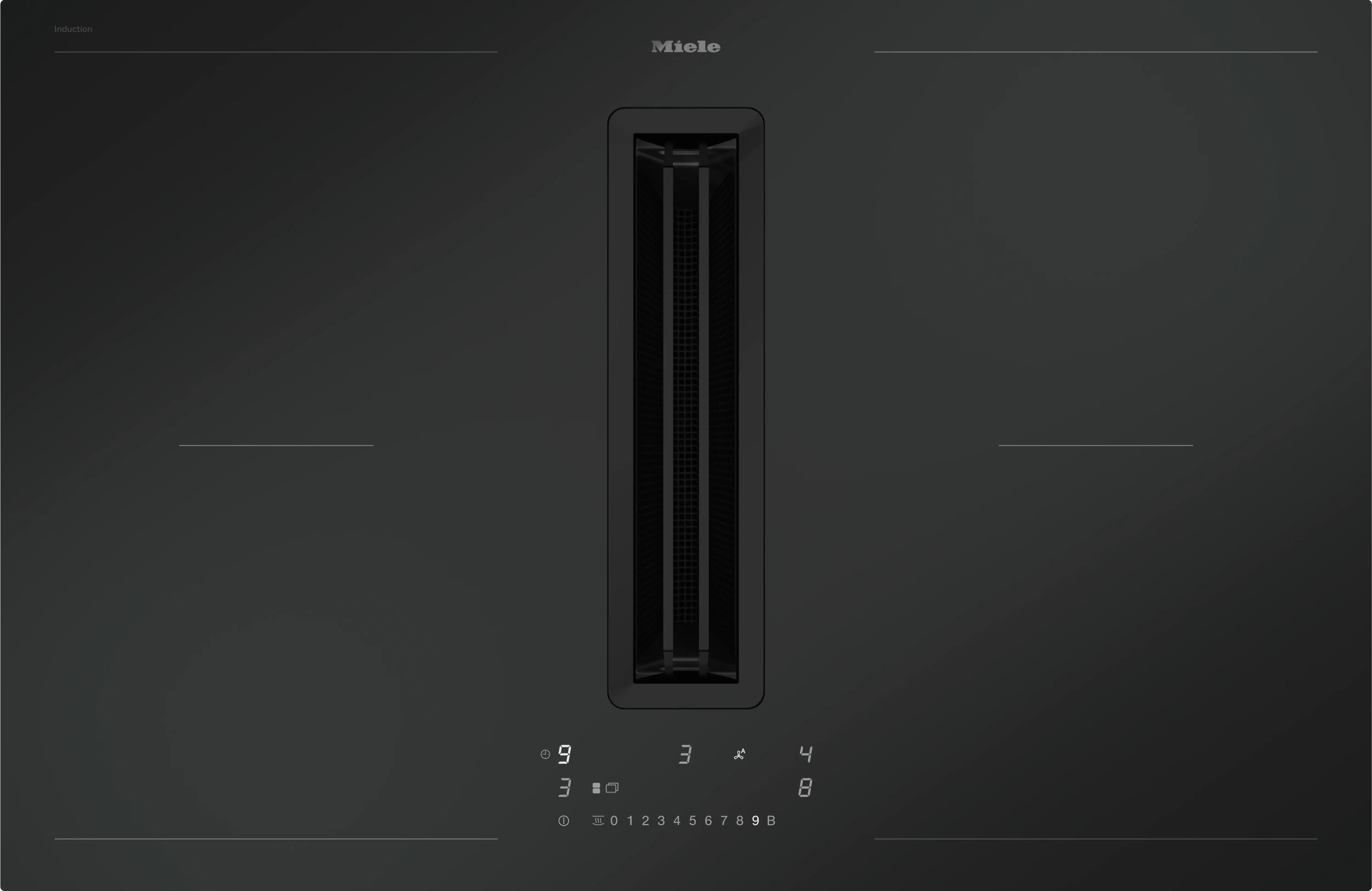 Miele KMDA7876FL-U Induktionskogeplade med recirkulation billede 1