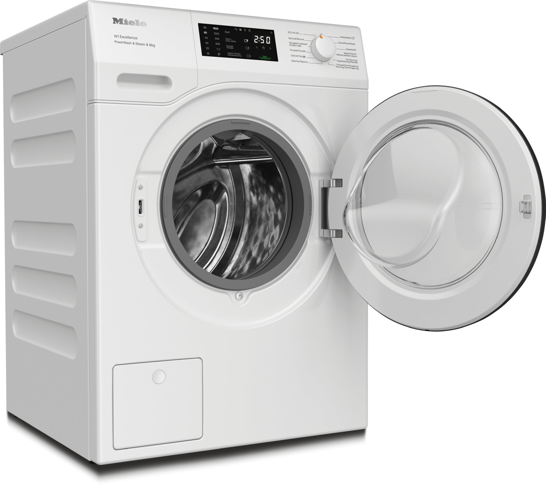Miele Vaskemaskine WEC395 WCS PWash&Steam&8kg