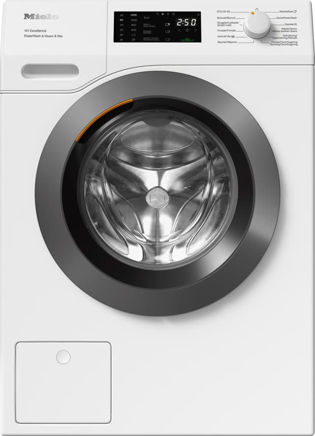 Miele Vaskemaskine WED395 WCS PWash&Steam&9kg billede 1