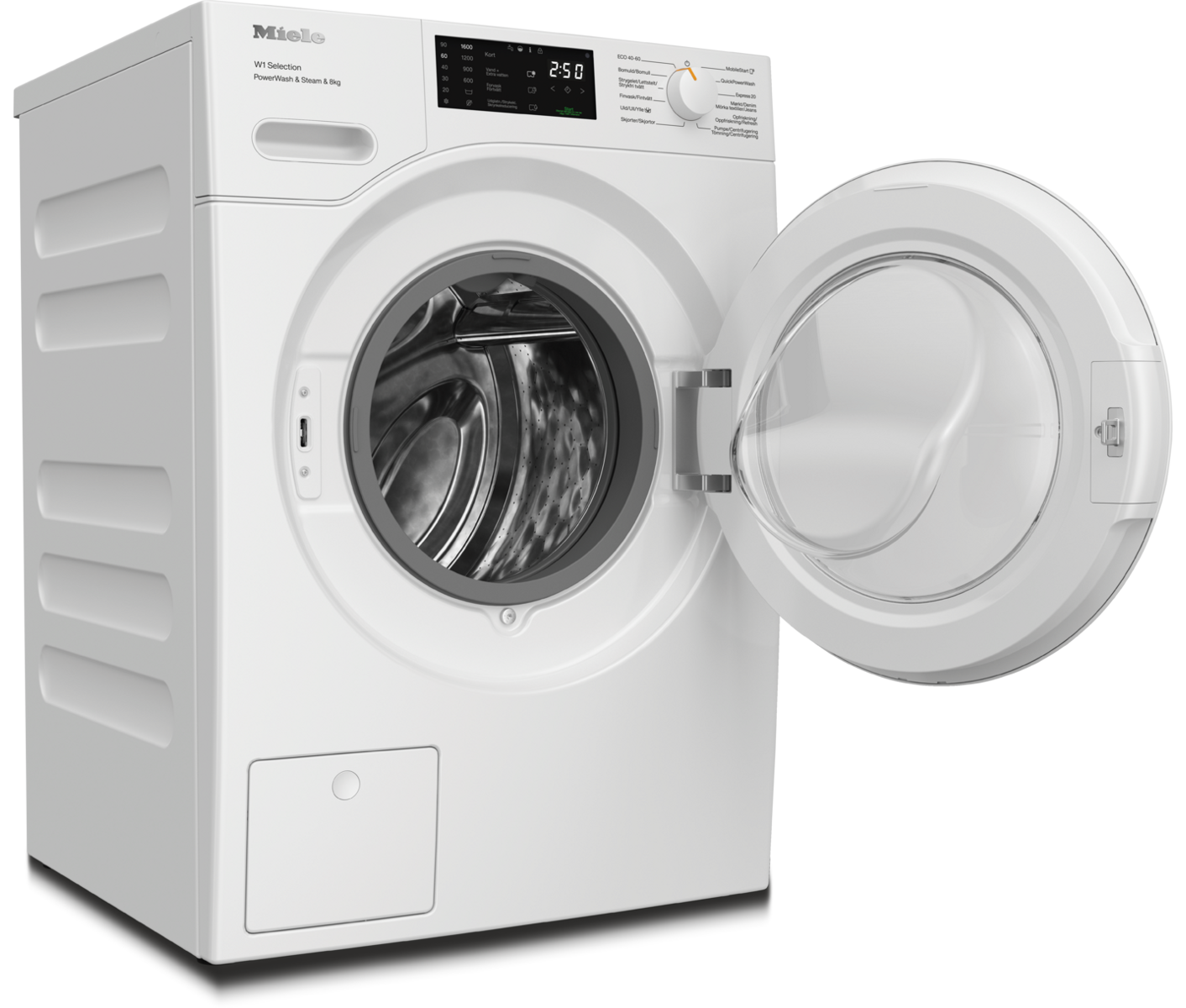 Miele Wash & Steam 8kg Vaskemaskine billede 3