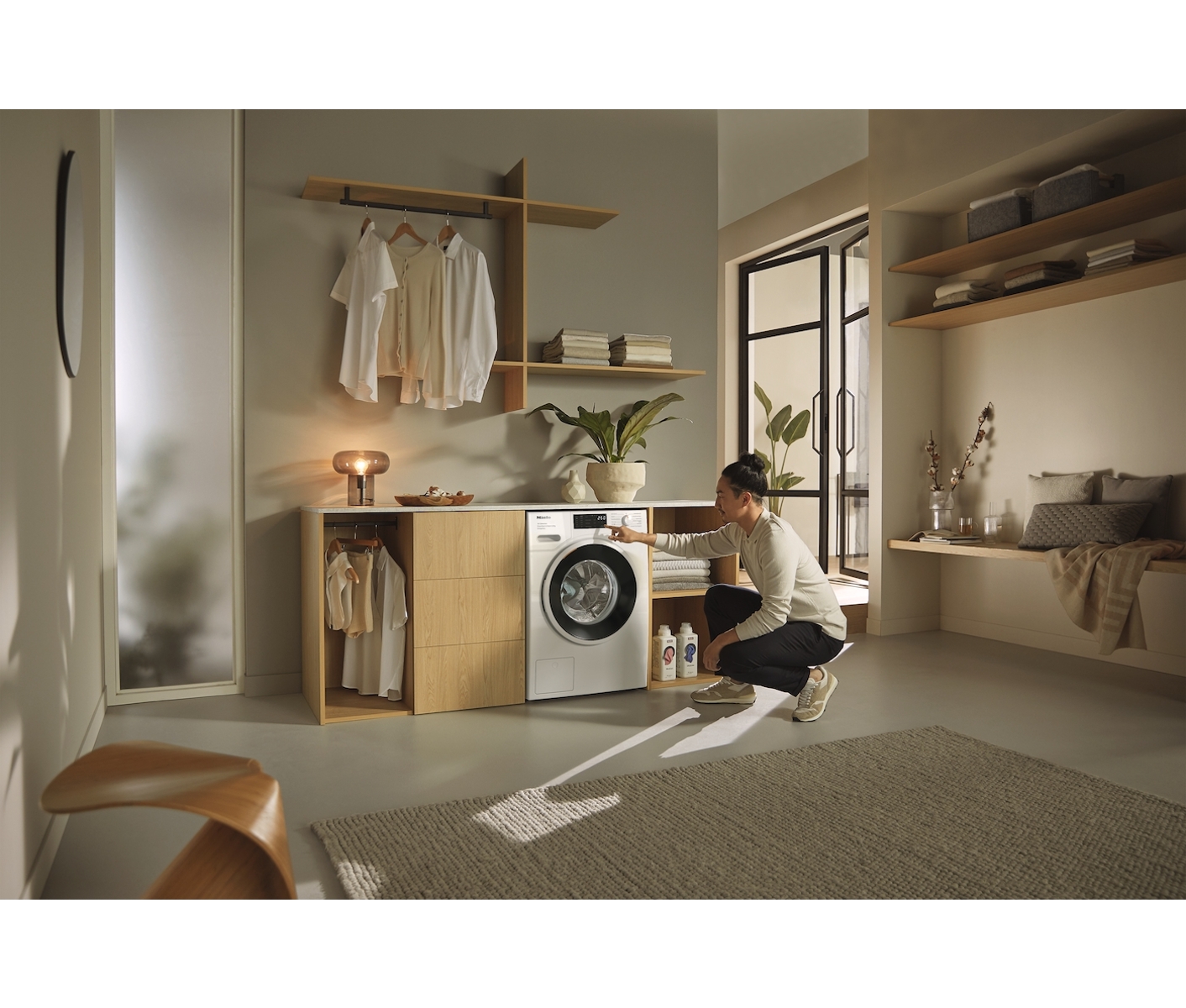 Miele WSE383WCS Nds Lw Pwash&Steam&8kg Vaskemaskine