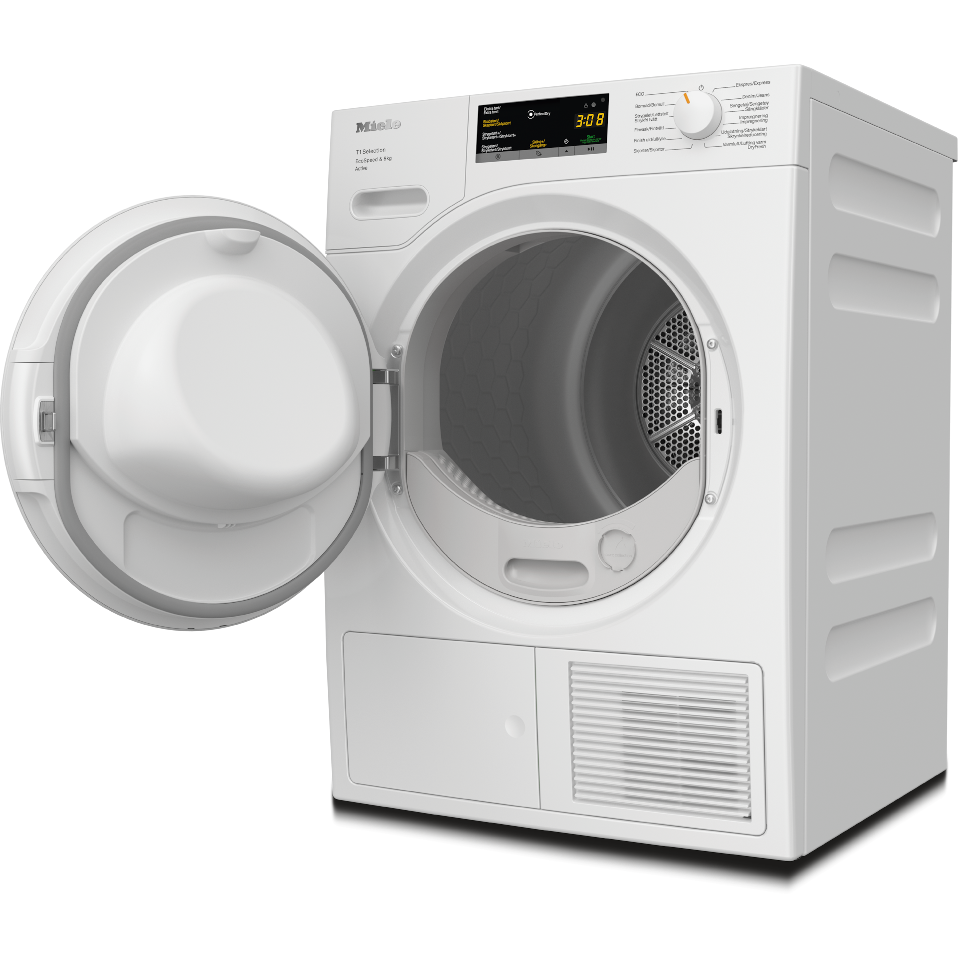 Miele Tørretumbler TSA523WP 8kg Active