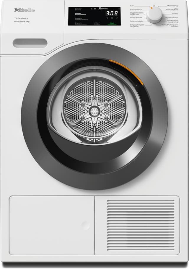 Miele tørretumbler TEC655WP (8kg) (hvid)