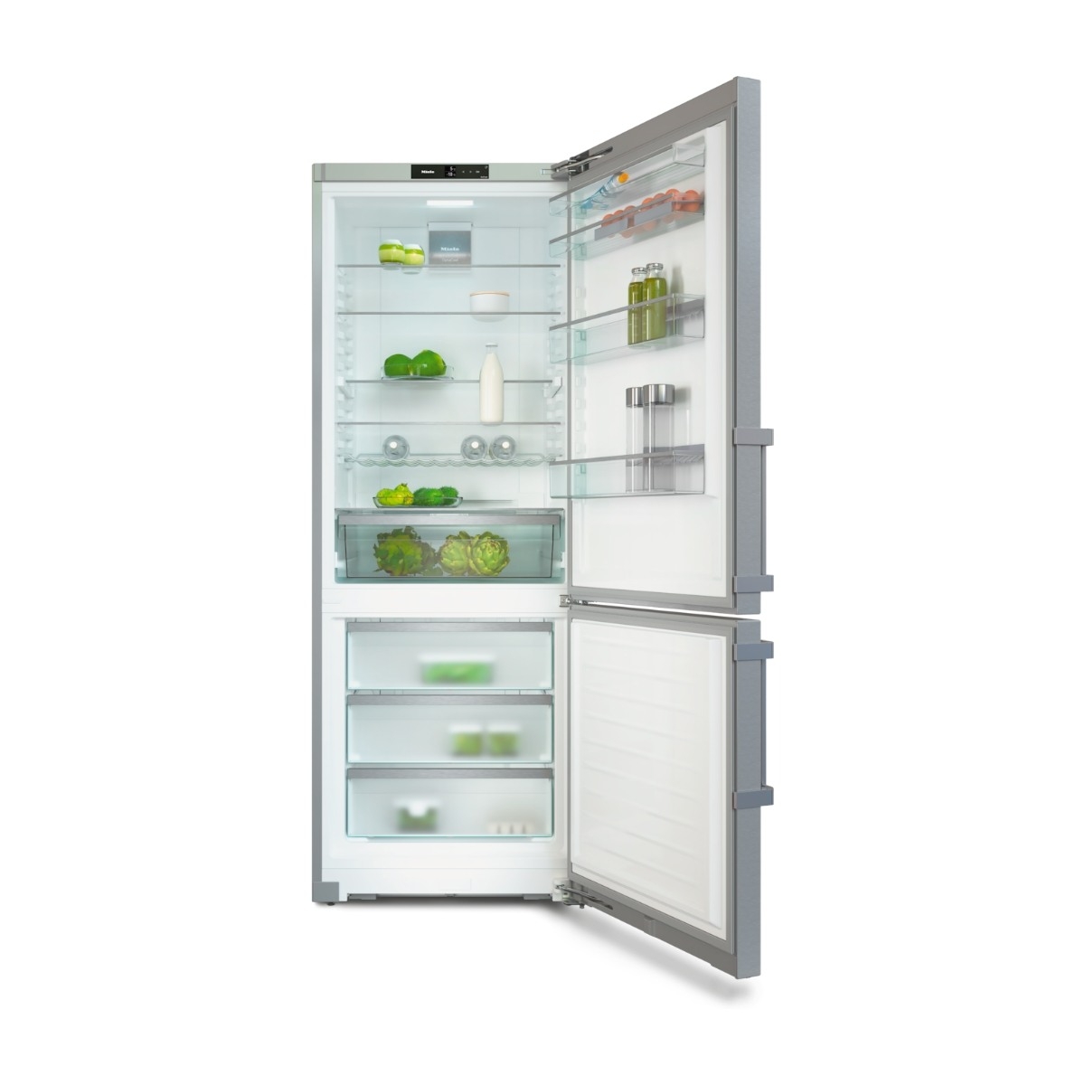Miele KFN 4796 AD kølefryseskab, rustfrit stål