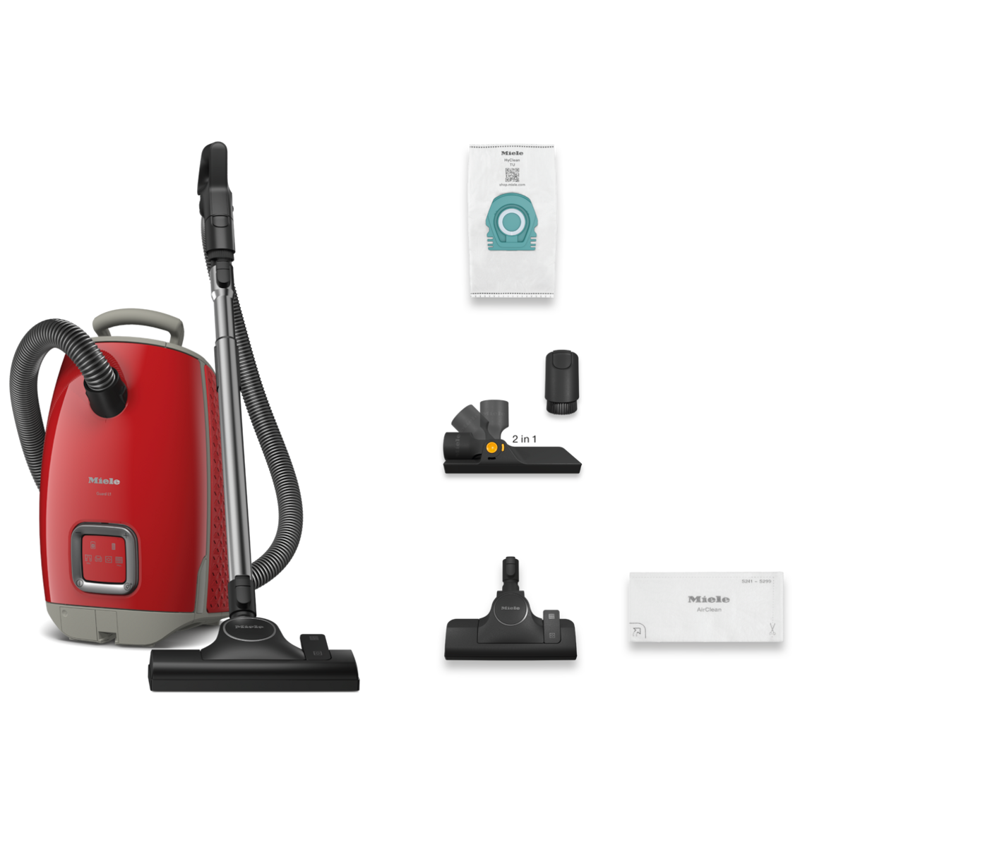 Miele Guard L1 Red Pulse Rubinrød støvsuger billede 4