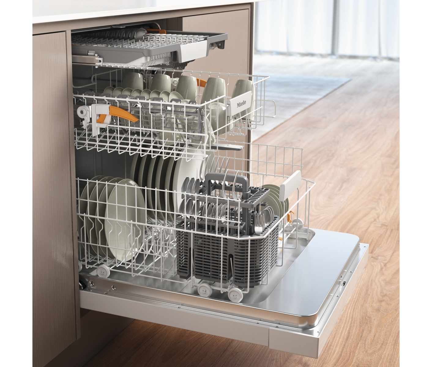 Miele G5842 Scu Ner Bw Active Plus Opvaskemaskine billede 3