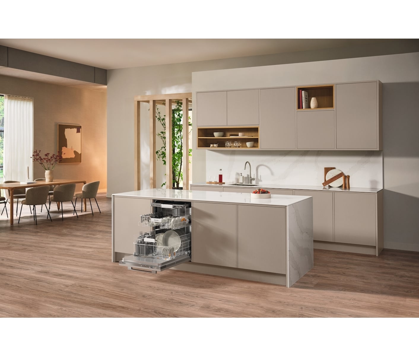 Miele G5867 Scvi Xxl Ner Ed Active Plus Integrerbar Opvaskemaskine billede 3