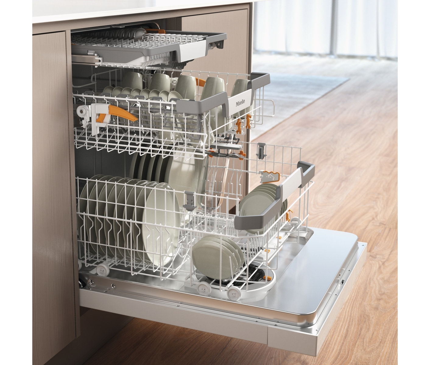 Miele G7042 Scu Ner Bw Autodos Opvaskemaskine billede 6