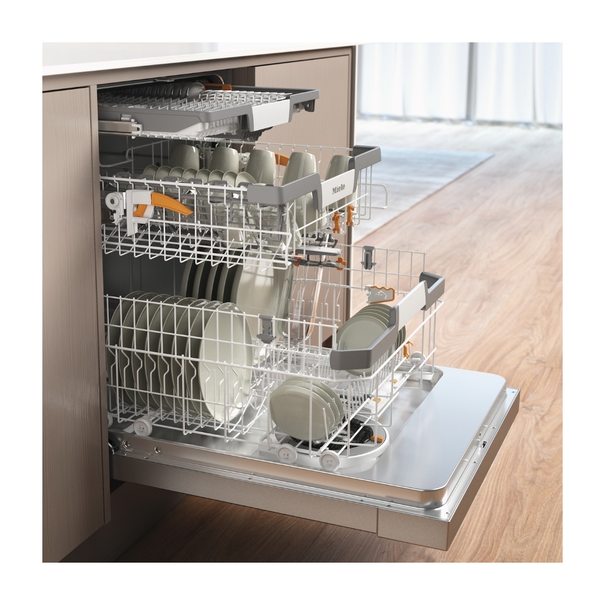 Miele G 7043 SCU NER CLST opvaskemaskine billede 7