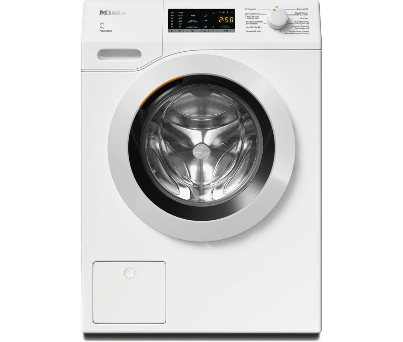 Miele WCA132WCS Nds Lw 8kg Advantage Vaskemaskine