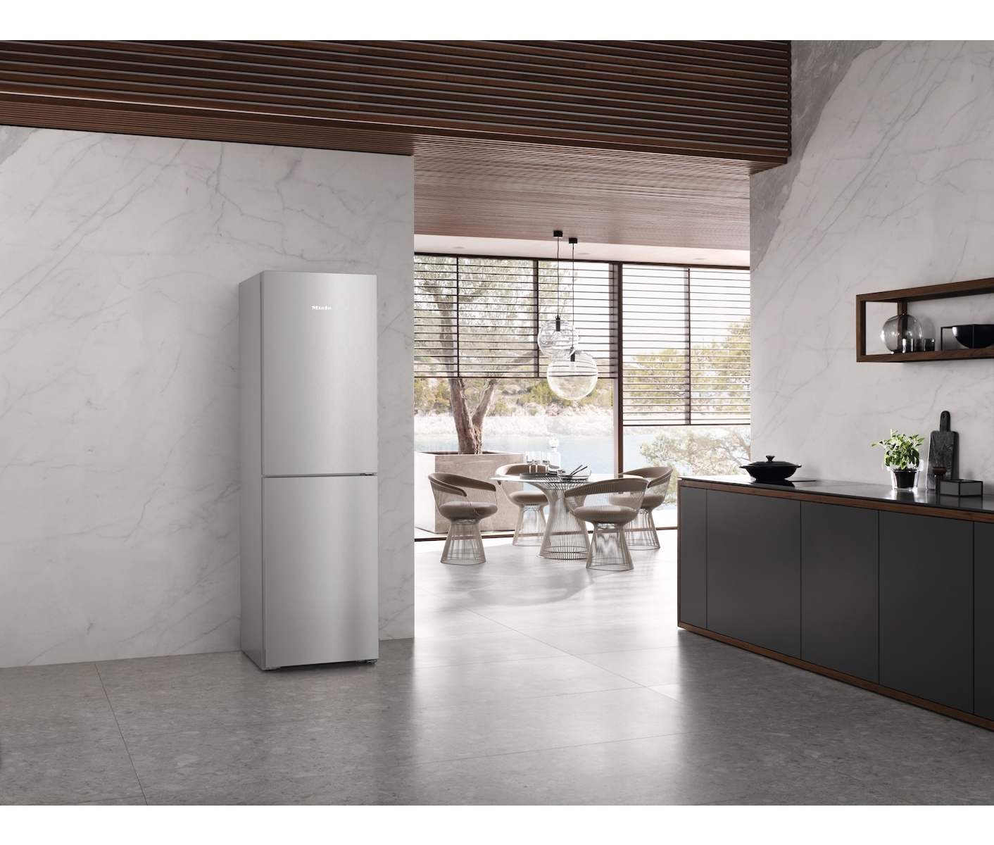 Miele Kfn4393cdel Køle-fryseskab