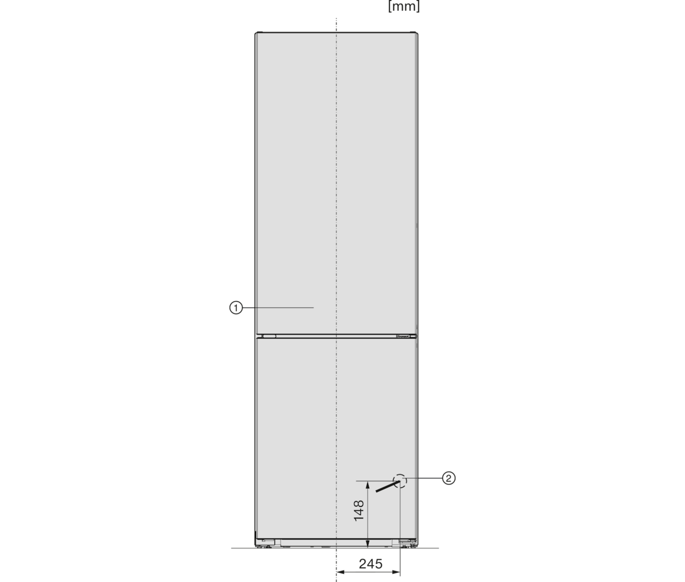 Miele Kfn4395bdel Køle-fryseskab