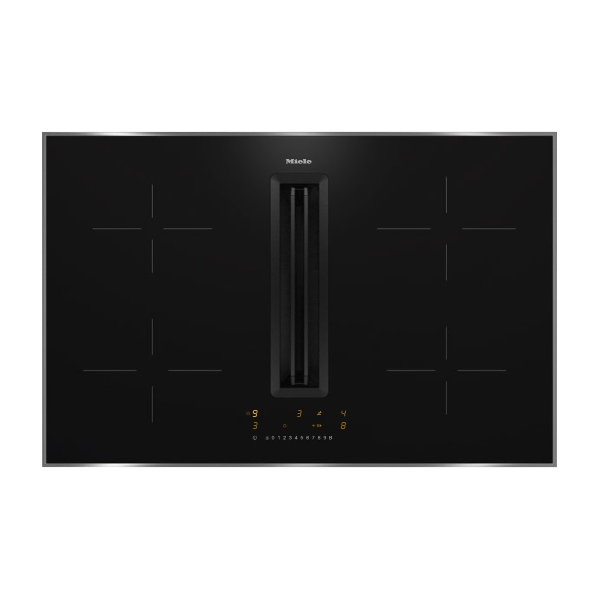 Miele KMDA 7272-1 induktionskogeplade med integreret emhætte billede 1
