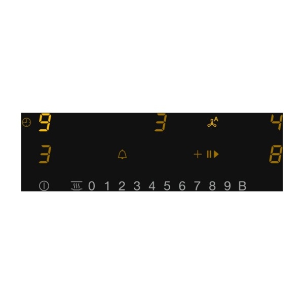 Miele KMDA 7272-1 induktionskogeplade med integreret emhætte billede 5