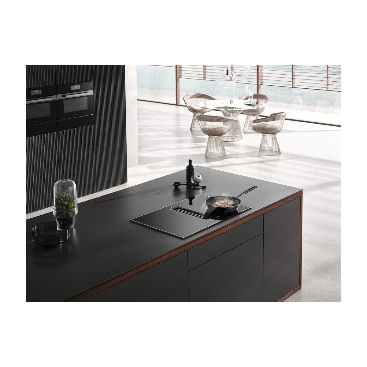 Miele KMDA 7473-1 FR induktionskogeplade med integreret emhætte billede 7