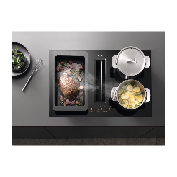Miele KMDA 7473-1 FL induktionskogeplade med integreret emhætte billede 8