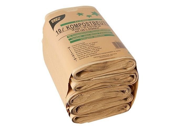 Papstar 14186, 10 L, Brun, Papir, 35 cm, 210 mm, 50 stk billede 2