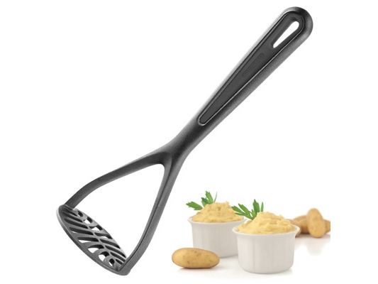 Westmark Gentle, Traditionel kartoffelmoser, Sort, Plast, Hængende hul, 1 stk, 275 mm