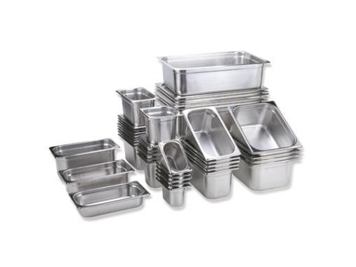 Multi Kantine GN 1/6 1 l i rustfrit stål 17,5x16x6,5 cm 6 stk/pk