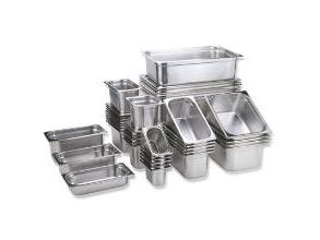 Kantine 1/9 GN 1.5 l rustfrit stål 17.5x10.5x15 cm - Kun til naturgas eller flaskegas