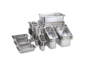 Kantine 1/9 GN 1.5 l rustfrit stål 17.5x10.5x15 cm - Kun til naturgas eller flaskegas