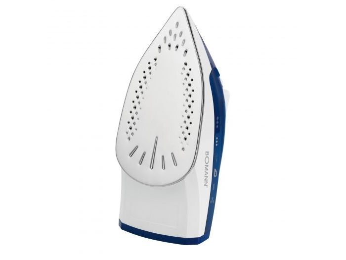 Bomann 660041, Tør & dampstrygejern, Blå, Hvid, 2200 W, 220-240 V, 50 - 60 Hz, 127 mm billede 2