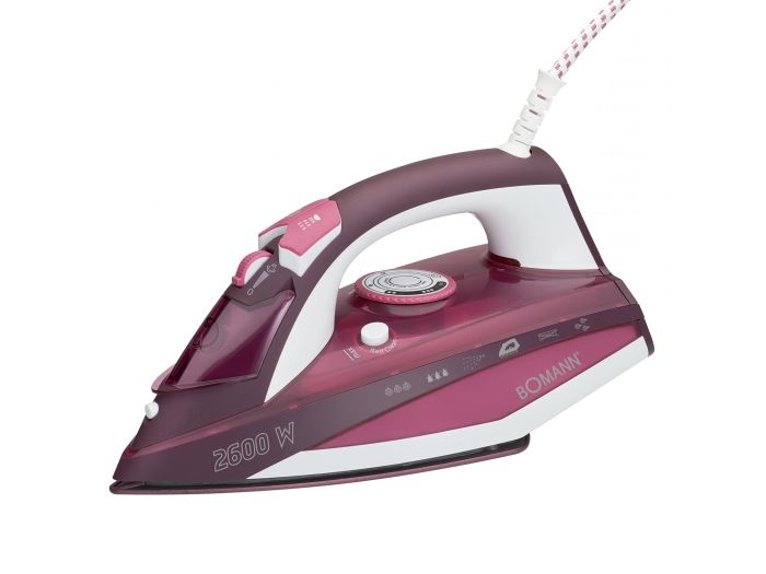Bomann DB 6005 CB - Dampstrygejern - såleplade: keramik - 2600 W billede 4