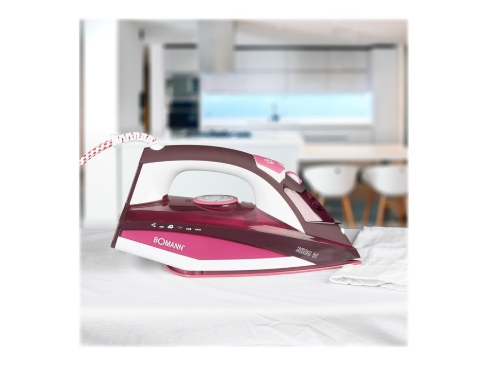 Bomann DB 6005 CB - Dampstrygejern - såleplade: keramik - 2600 W billede 3