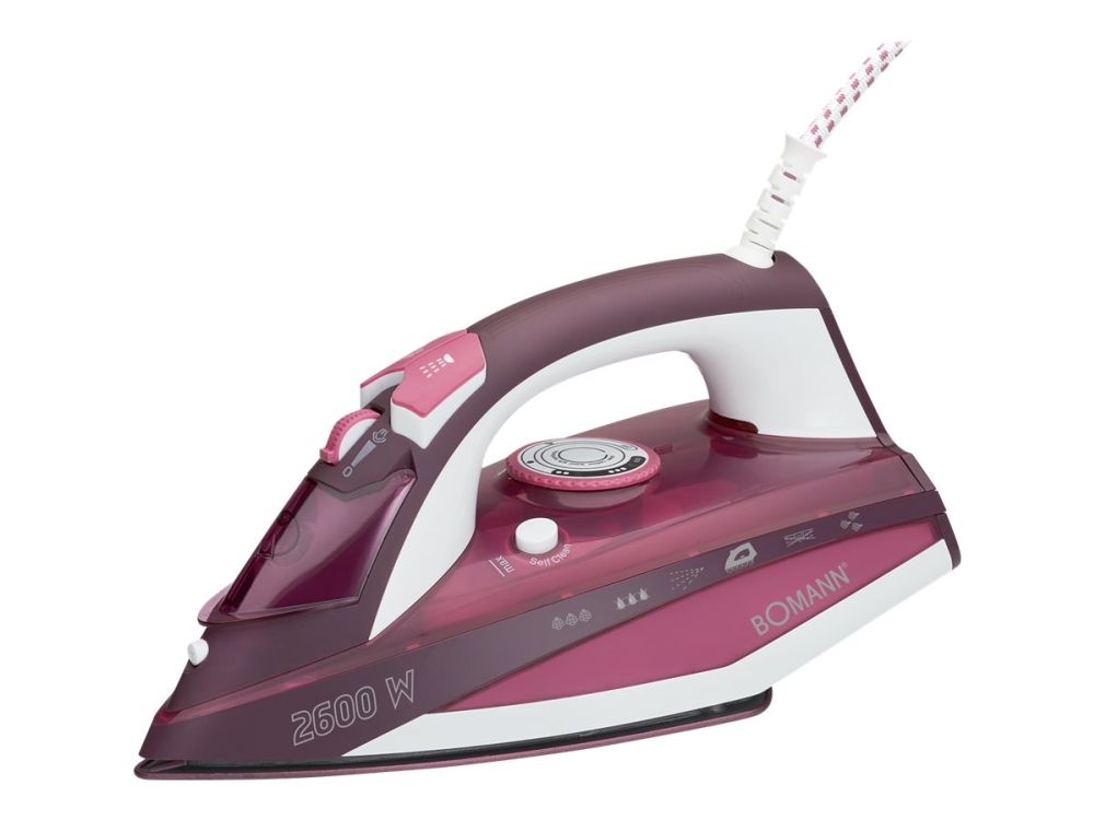 Bomann DB 6005 CB - Dampstrygejern - såleplade: keramik - 2600 W billede 2