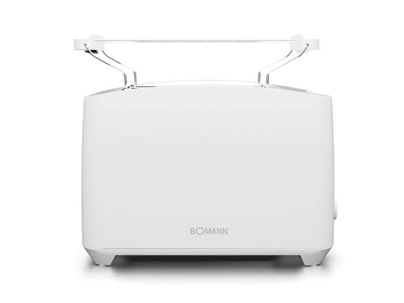 Bomann TA 6065 CB, 2 skive(r), Hvid, Knapper, Dreje, 750 W, 220 - 240 V, 650 W