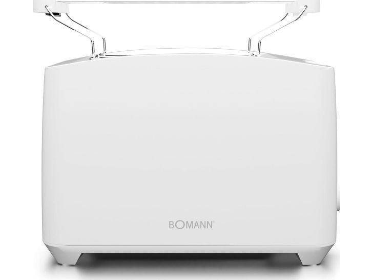 Bomann TA 6065 CB, 2 skive(r), Hvid, Knapper, Dreje, 750 W, 220 - 240 V, 650 W
