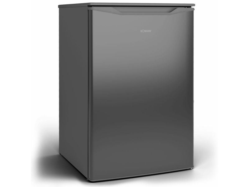 Bomann GS 7253 - Fryser - stående - bredde: 55 cm - dybde: 58 cm - højde: 85 cm - 87 liter - Klasse C - rustfritstål look