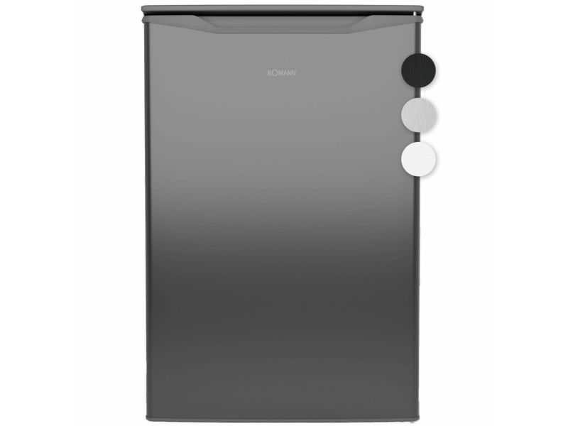 Bomann GS 7253 - Fryser - stående - bredde: 55 cm - dybde: 58 cm - højde: 85 cm - 87 liter - Klasse C - rustfritstål look