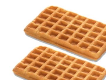 Cloer 1445 - Vaffeljern - 930 W - rustfrit stål