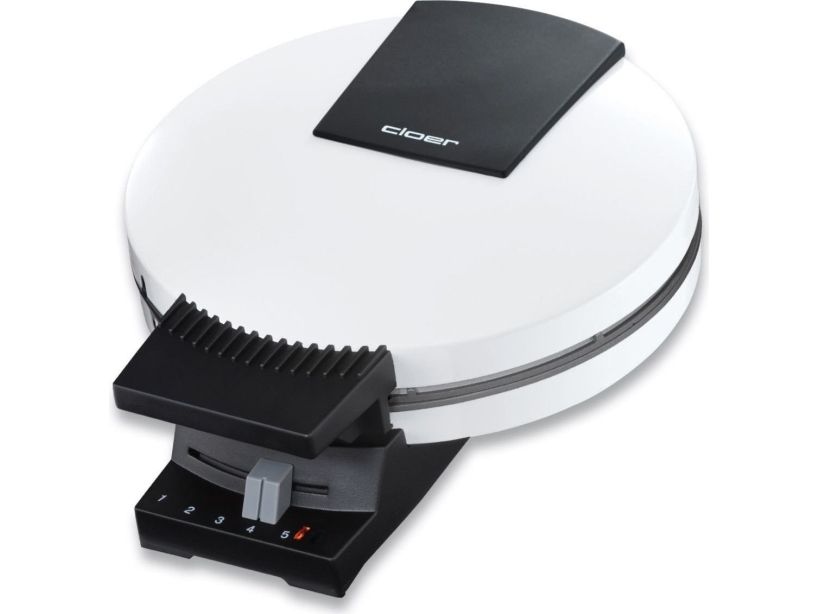 Cloer Waffle Iron 120, Hvid, 24 cm, 1,52 m, 1300 W, 230 V, 2,9 kg