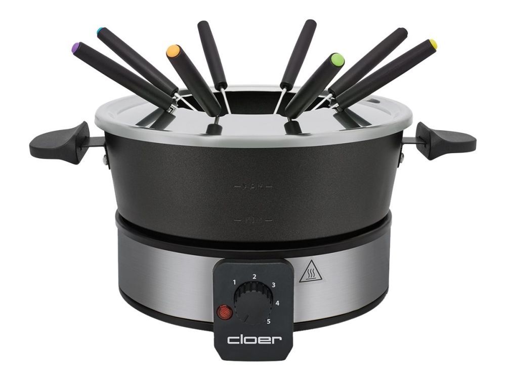 Cloer fondue 6679 1000W bk / sr