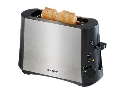 Cloer 3890 - Brødrister - 1 skive - 1 Holdere - mat rustfrit stål billede 1