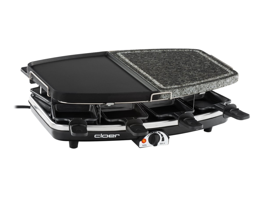 Cloer 6435 - Raclette/grill/varme sten - 1.2 kW
