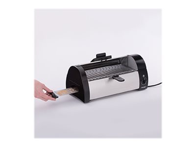 Cloer 3080 - Elektrisk ovn - 570 W - børstet rustfrit stål