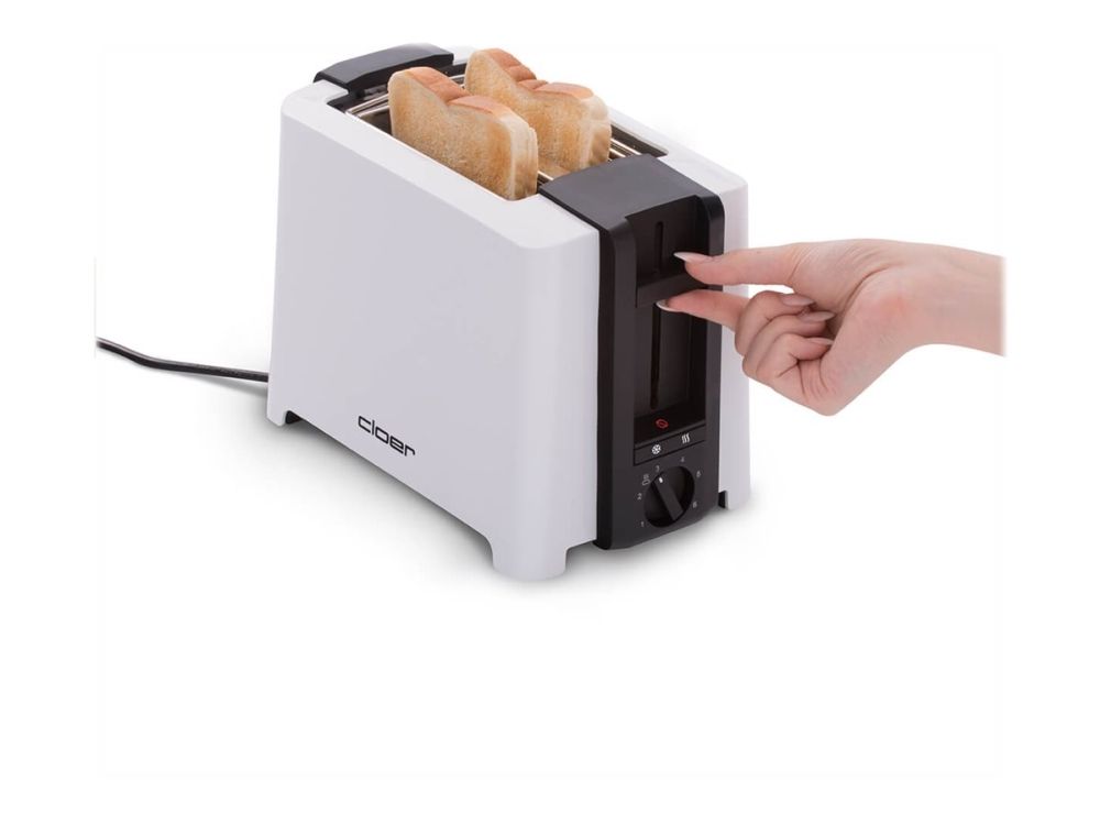 Cloer Full Size Toaster 3531 750W for 2 XXL toast billede 2