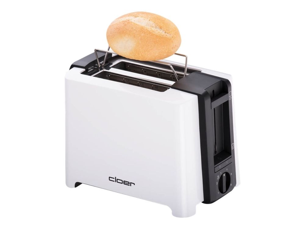 Cloer Full Size Toaster 3531 750W for 2 XXL toast billede 4