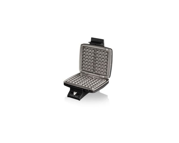 Cloer 1440, 2 vaffel/vafler, Rektangulær, Sort, Metal, 930 W, 230 V