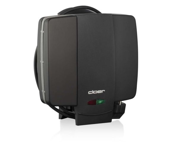 Cloer 1440, 2 vaffel/vafler, Rektangulær, Sort, Metal, 930 W, 230 V
