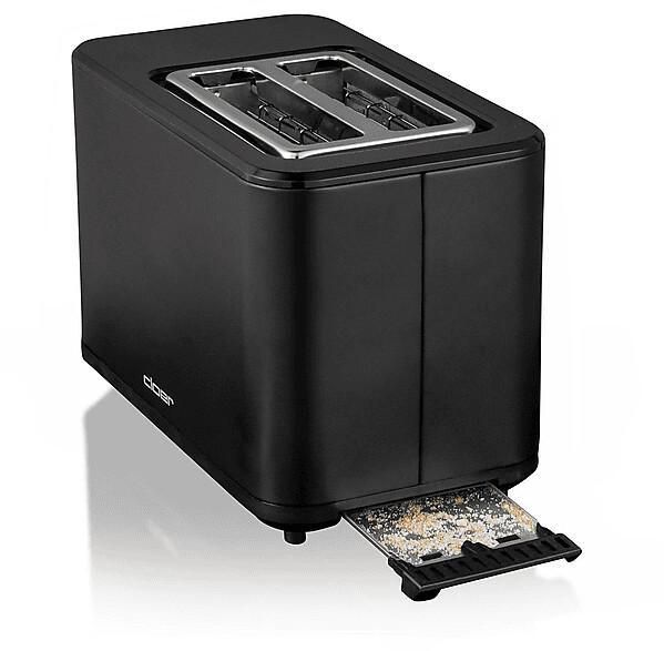 Cloer 3930, 2 skive(r), Sort, Plast, Niveau, Berøring, 900 W, 220 - 240 V billede 3