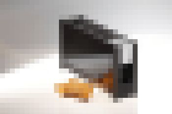 Ritter toaster 630000 Volcano 5 sort langsklidsbrødrister med elegant glas