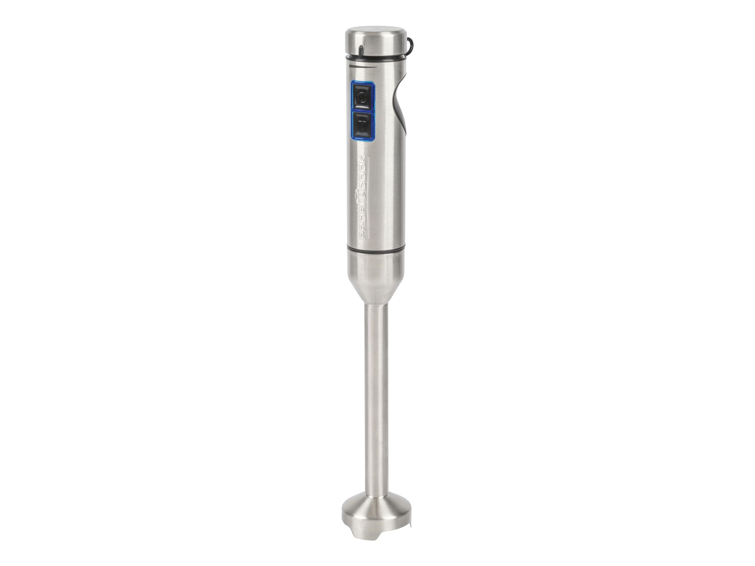 ProfiCook PC-SM 1317, Nedsænkning blender, Impulsfunktion, Knusning af is, 1000 W, Blå, Rustfrit stål billede 1